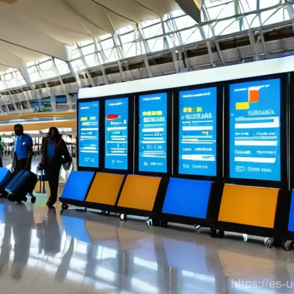 엔테베 공항 이용 가이드 - A vibrant, wide-angle shot inside the newly renovated Entebbe International Airport (EBB) terminal. ...