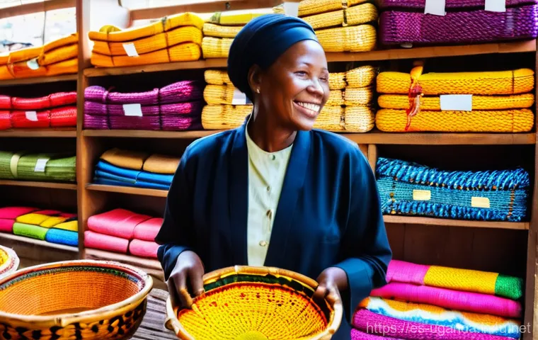 엔테베 공항 이용 가이드 - An energetic street scene depicting various modes of transport outside Entebbe International Airport...